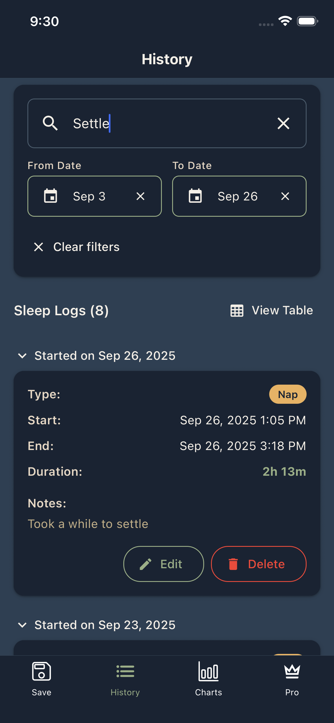 LullaTally Screenshot 2